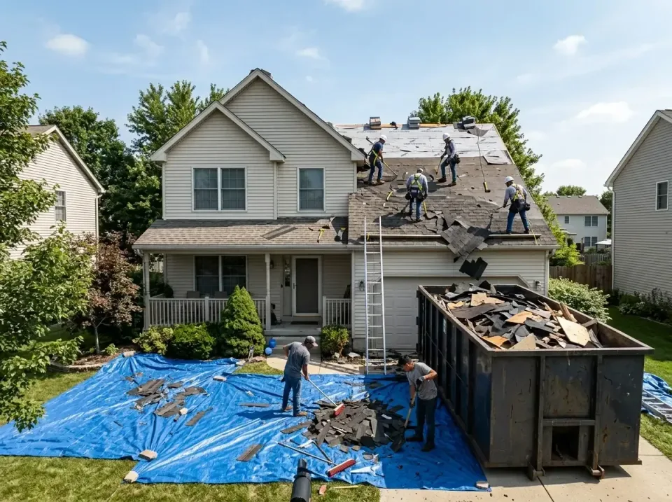 roof-replacement-debris-remova-004 — frequently asked questions, Cheapest Dumpster Rentals in Hanamaulu, HI